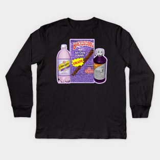 schweppes Purple Drank Kids Long Sleeve T-Shirt